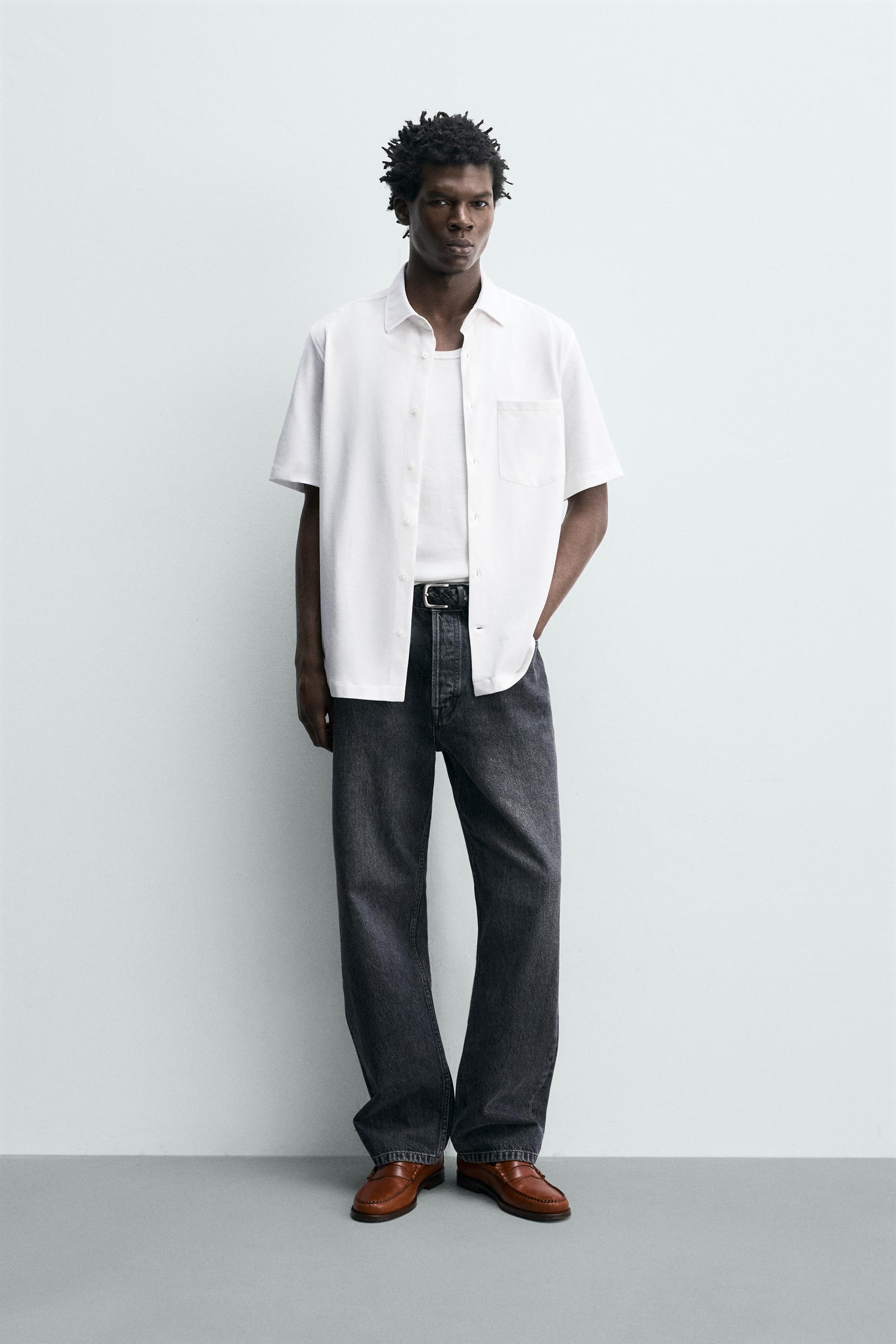 CHEMISE REGULAR FIT STRUCTURÉE